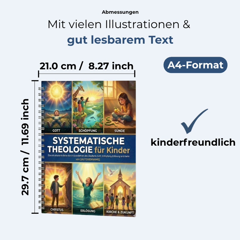 Systematische Theologie: 52-Wochen-Arbeitsbuch für Kinder
