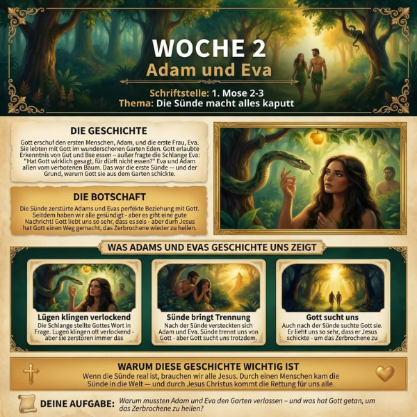 Systematische Theologie: 52-Wochen-Arbeitsbuch für Kinder