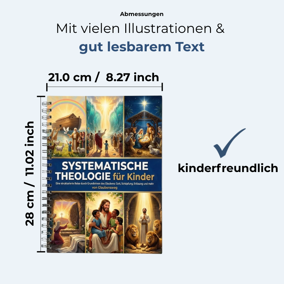 Systematische Theologie: 52-Wochen-Arbeitsbuch für Kinder