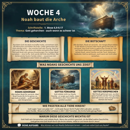 Bibelreise: 52-Wochen-Arbeitsbuch für Kinder