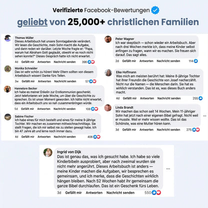 Bibelreise: 52-Wochen-Arbeitsbuch für Kinder