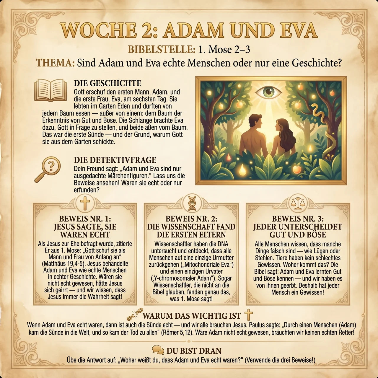 Systematische Theologie: 52-Wochen-Arbeitsbuch für Kinder
