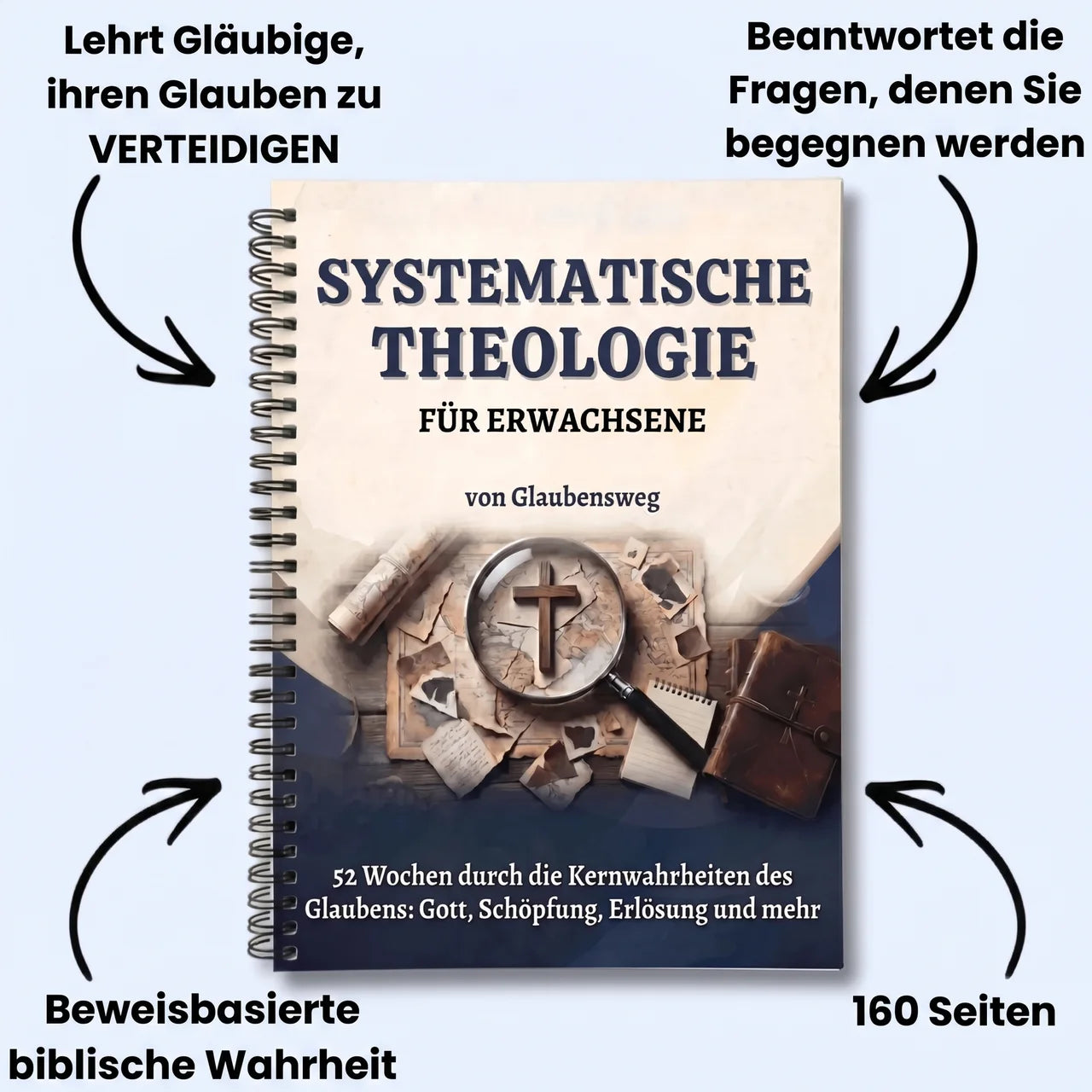 Systematische Theologie: 52-Wochen-Arbeitsbuch für Erwachsene