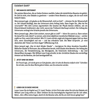 Systematische Theologie: 52-Wochen-Arbeitsbuch für Erwachsene
