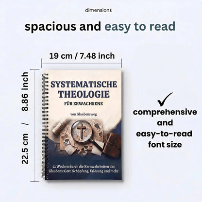 Systematische Theologie: 52-Wochen-Arbeitsbuch für Erwachsene